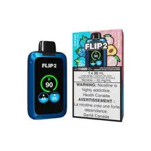 Flip 2 - Blue Razz & Juicy Peach | Vape Cloud Canada Valor