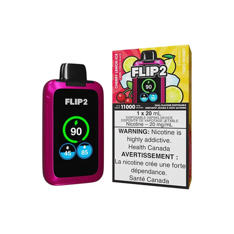 Flip 2 - Cherry Lemon Ice & Lemon Chill | Vape Cloud Canada Valor
