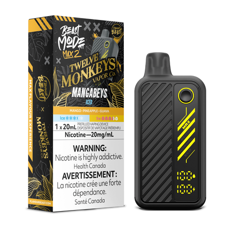 Flavour Beast - Beast Mode Max 2 50K | Vape Cloud Canada Pacific Smoke 20mg ON Tax / Mangabys - Twelve Monkeys Edition 44.99 Vape Cloud