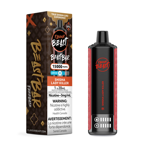 Flavour Beast - Beast Bar - Shisha Lady Killer | Vape Cloud Canada Pacific Smoke    Vape Cloud