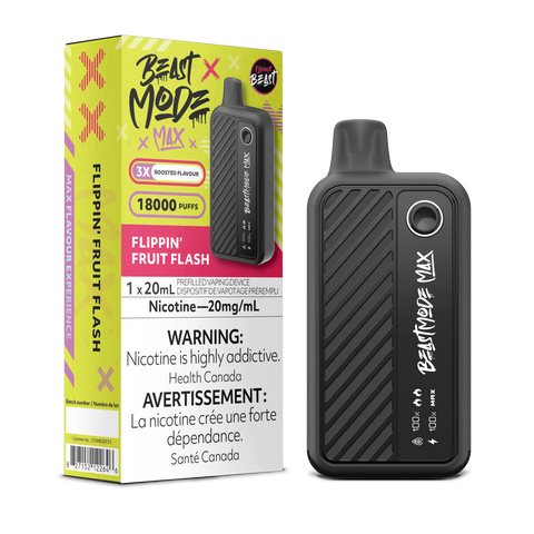 Flavour Beast - Beast Mode Max 18k | Vape Cloud Canada Pacific Smoke 20mg ON Tax / Flippin Fruit Flash 41.99 Vape Cloud