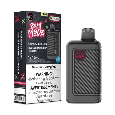 Flavour Beast - Beast Mode 8k | Vape Cloud Canada Pacific Smoke 20mg ON Tax / Rad Razz Melon 37.99 Vape Cloud