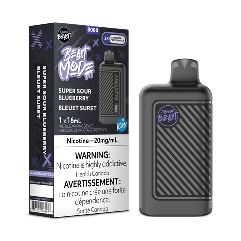 Flavour Beast - Beast Mode 8k | Vape Cloud Canada Pacific Smoke 20mg ON Tax / Super Sour Blueberry 37.99 Vape Cloud