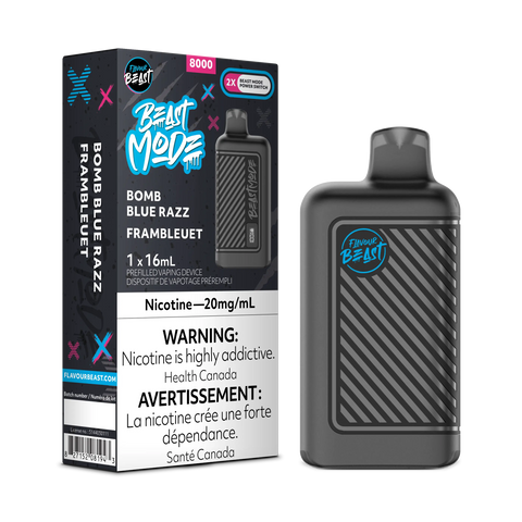 Flavour Beast - Beast Mode 8k | Vape Cloud Canada Pacific Smoke 20mg ON Tax / Bomb Blue Razz 37.99 Vape Cloud