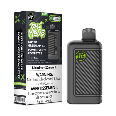 Flavour Beast - Beast Mode 8k | Vape Cloud Canada Pacific Smoke 20mg ON Tax / Gusto Green Apple 37.99 Vape Cloud