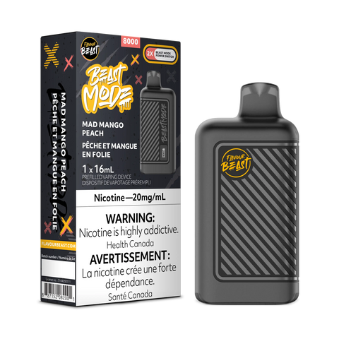 Flavour Beast - Beast Mode 8k | Vape Cloud Canada Pacific Smoke 20mg ON Tax / Mad Mango Peach 37.99 Vape Cloud