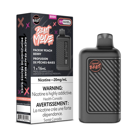 Flavour Beast - Beast Mode 8k | Vape Cloud Canada Pacific Smoke 20mg ON Tax / Packin Peach Berry 37.99 Vape Cloud