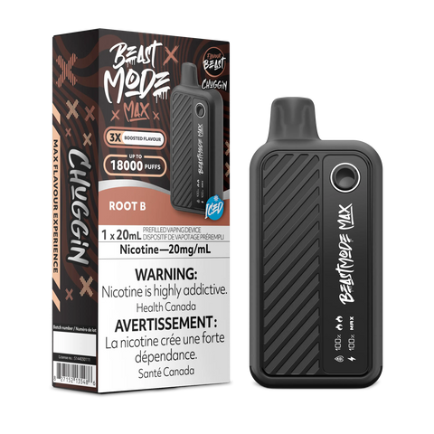 Flavour Beast - Beast Mode Max 18k | Vape Cloud Canada Pacific Smoke 20mg ON Tax / Chuggin' Root B Iced 41.99 Vape Cloud