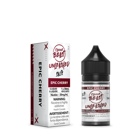 Flavour Beast Unleashed Sippin Nic Salt 30ml Pacific Smoke 30ml / 10mg ON Tax / Epic Cherry 33.99 Vape Cloud