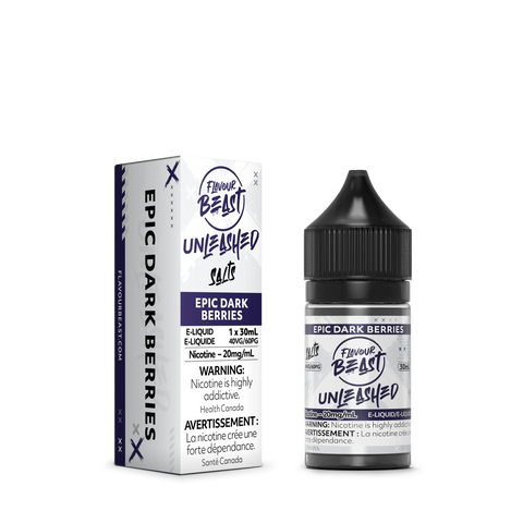 Flavour Beast Unleashed Sippin Nic Salt 30ml Pacific Smoke 30ml / 10mg ON Tax / Epic Dark Berries 33.99 Vape Cloud