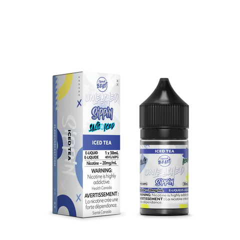 Flavour Beast Unleashed Sippin Nic Salt 30ml Pacific Smoke 30ml / 12mg ON Tax / Iced Tea 33.99 Vape Cloud