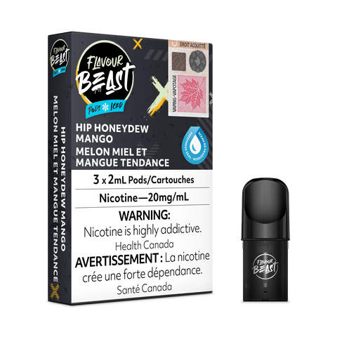 Flavour Beast S Pods *ONLINE ONLY CLEARANCE* Pacific Smoke 20mg / Hip Honeydew Mango 11.99 Vape Cloud