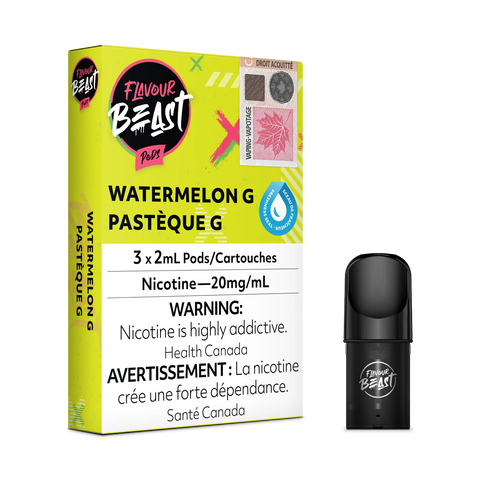 Flavour Beast S Pods *ONLINE ONLY CLEARANCE* Pacific Smoke 20mg / Watermelon G 11.99 Vape Cloud