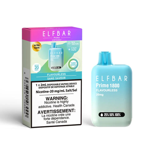 ELF Bar Prime 1800 Disposable Vape | Vape Cloud Canada Smoke Arsenal Flavourless 15.99 Vape Cloud