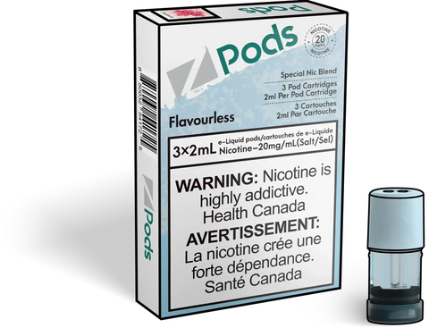 Z Pods - Flavourless | Vape Cloud Canada Smoke Arsenal Vape Cloud