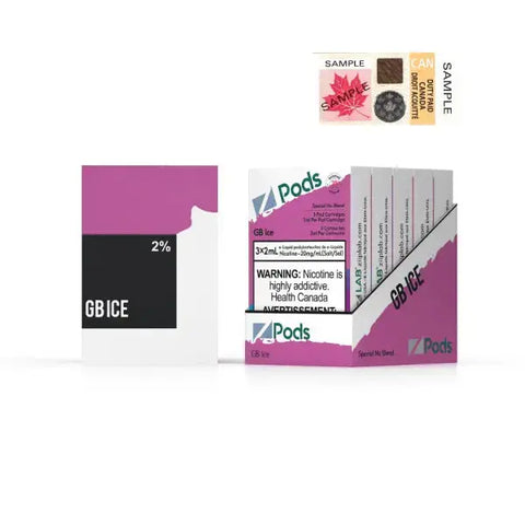 Z Pods | Vape Cloud Canada Smoke Arsenal 20mg-ON-Tax-Wiggly-B-Ice-GB-Ice 21.50 Vape Cloud