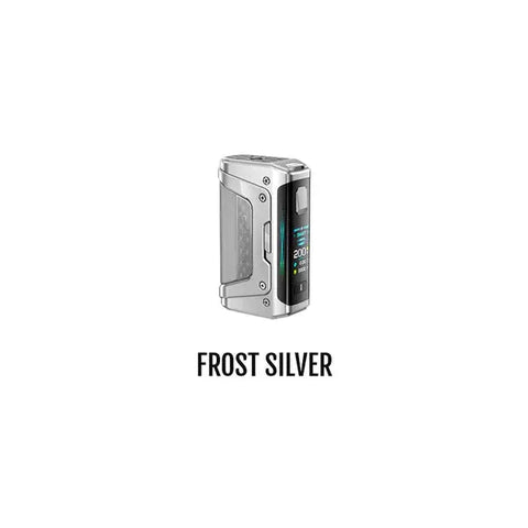 GEEKVAPE AEGIS LEGEND 5 BOX MOD Vape Cloud FROST SILVER 74.50  Vape Cloud