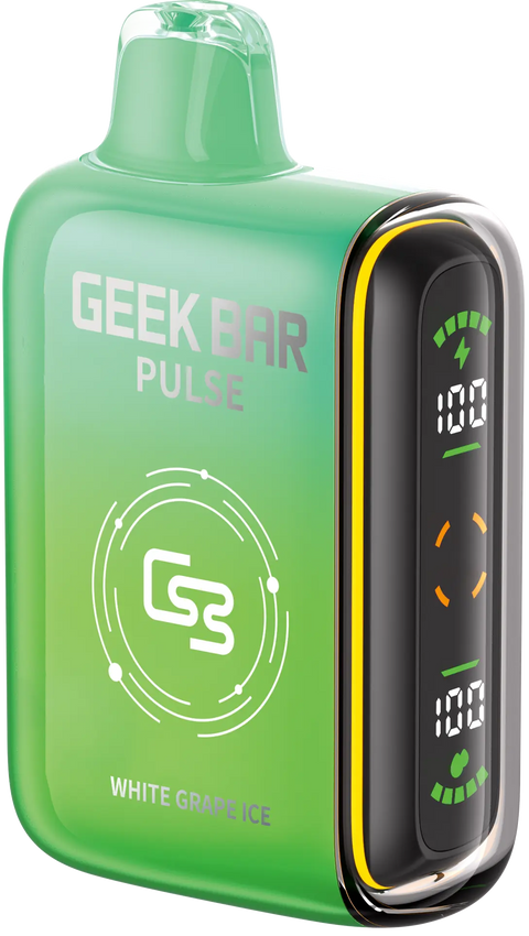 Geek Bar Pulse 9000 - Vape Cloud Canada Valor 20mg ON Tax / White Grape Ice 36.50 Vape Cloud