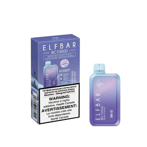 Elf Bar BC10K - Vape Cloud Canada Smoke Arsenal 20mg-ON-Tax-Grape-Cherry 36.99 Vape Cloud