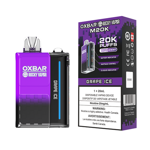 OxBar M20K | Vape Cloud Canada Nimbus Distro 20mg ON Tax / Grape Ice 41.99 Vape Cloud