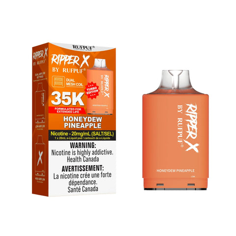 RIPPER X 35K Pods - 20mg GCore Honeydew-Pineapple 30.99 Vape Cloud