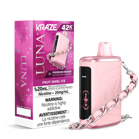 Kraze Luna Disposable | Vape Cloud Canada Pacific Smoke 20mg ON Tax / Fruit Jewel Ice 42.99 Vape Cloud