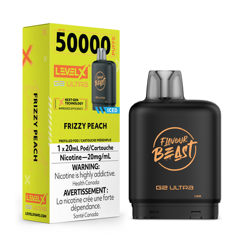 Level X G2 Ultra - Flavour Beast | Vape Cloud Canada Pacific Smoke 20mg ON Tax / Frizzy Peach Iced 34.99 Vape Cloud