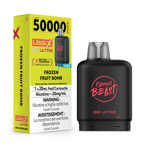 Level X G2 Ultra - Flavour Beast | Vape Cloud Canada Pacific Smoke 20mg ON Tax / Frozen Fruit Bomb Iced 34.99 Vape Cloud