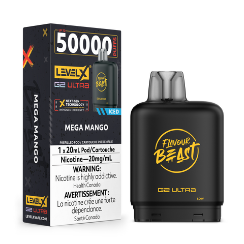 Level X G2 Ultra - Flavour Beast | Vape Cloud Canada Pacific Smoke 20mg ON Tax / Mega Mango 34.99 Vape Cloud