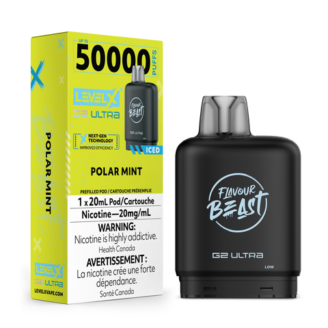 Level X G2 Ultra - Flavour Beast | Vape Cloud Canada Pacific Smoke 20mg ON Tax / Polar Mint Iced 34.99 Vape Cloud