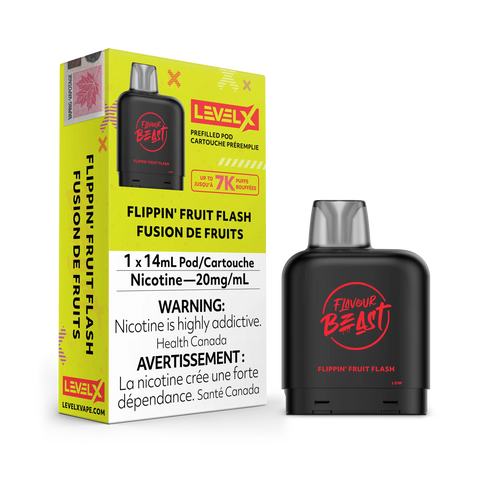 Level X 7k - Flavour Beast & Drip'n Premium *ONLINE ONLY CLEARANCE* Pacific Smoke 20mg Flavour Beast / Flippin’ Fruit Flash 11.99 Vape Cloud