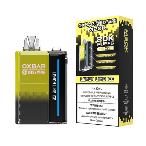 OxBar M20K | Vape Cloud Canada Nimbus Distro 20mg ON Tax / Lemon Lime Ice 41.99 Vape Cloud
