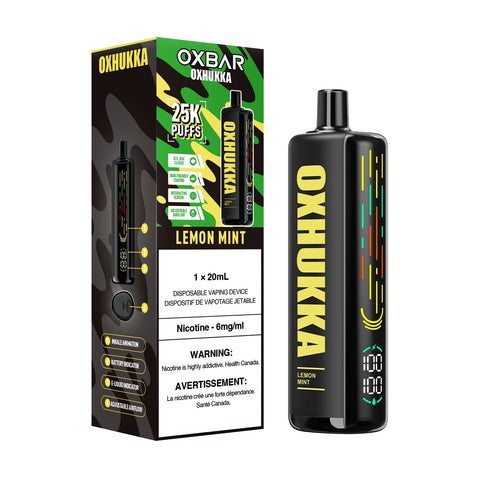 OxBar Oxhukka | Vape Cloud Canada Nimbus Distro 20mg ON Tax / Lemon Mint 40.99 Vape Cloud