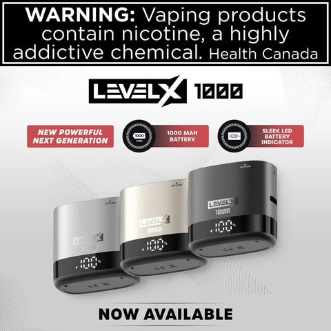 Level X - 1000 Device | Vape Cloud Canada Pacific Smoke    Vape Cloud