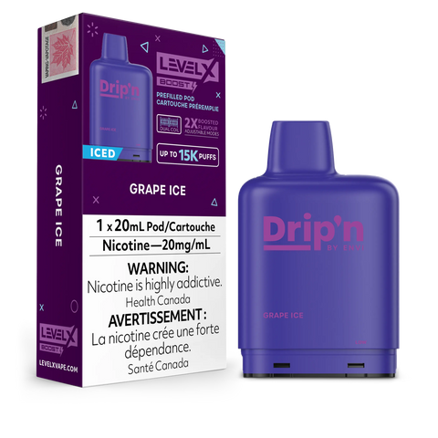 Level X 15k Pods *ONLINE ONLY CLEARANCE* Pacific Smoke 20mg / Grape Ice 12.99 Vape Cloud