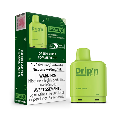 Level X 7k - Flavour Beast & Drip'n Premium *ONLINE ONLY CLEARANCE* Pacific Smoke 20mg Drip'n / Green Apple 11.99 Vape Cloud