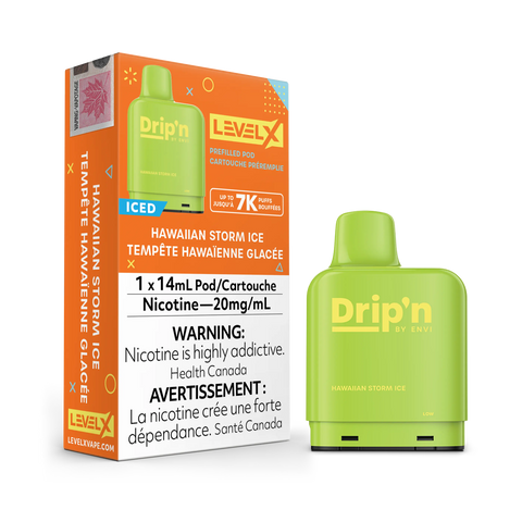 Level X 7k - Flavour Beast & Drip'n Premium *ONLINE ONLY CLEARANCE* Pacific Smoke 20mg Drip'n / Hawaiian Storm Ice 11.99 Vape Cloud