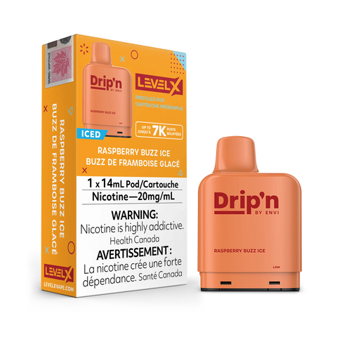 Level X 7k - Flavour Beast & Drip'n Premium *ONLINE ONLY CLEARANCE* Pacific Smoke 20mg Drip'n / Raspberry Buzz Ice 11.99 Vape Cloud