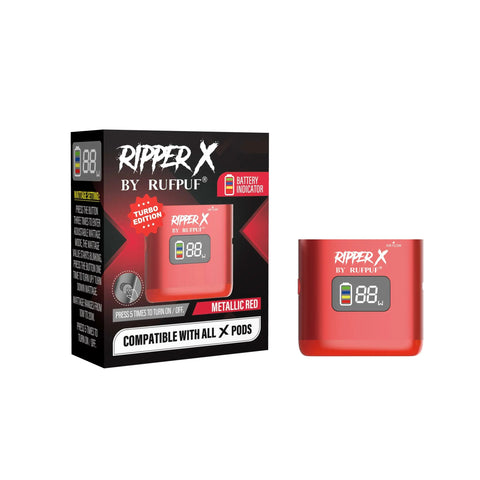Ripper X Ultra Battery | Vape Cloud Canada GCore Metallic-Red 10.50  Vape Cloud