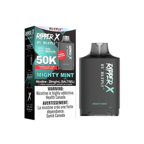 Ripper X - 50K pods Vape Cloud Mighty-Mint 42.50 Vape Cloud