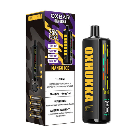 OxBar Oxhukka | Vape Cloud Canada Nimbus Distro 20mg ON Tax / Mango Ice 40.99 Vape Cloud