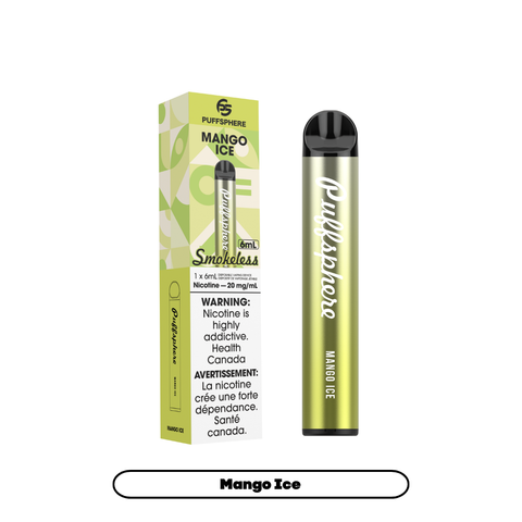 Puffsphere Smokeless | Vape Cloud Canada Nimbus Distro 20mg ON Tax / Mango Ice 25.99 Vape Cloud