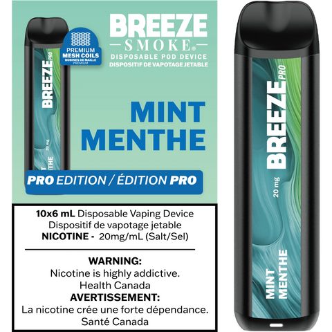 Breeze Pro | Vape Cloud Canada Smoke Arsenal 20mg ON Tax / Mint 27.49 Vape Cloud