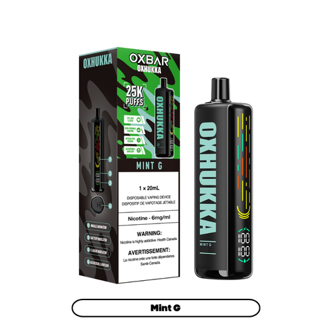 OxBar Oxhukka | Vape Cloud Canada Nimbus Distro 20mg ON Tax / Mint 40.99 Vape Cloud