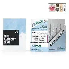 Z Pods | Vape Cloud Canada Z Land 20mg-ON-Tax-Blueraspberry-Grape 20.99 Vape Cloud