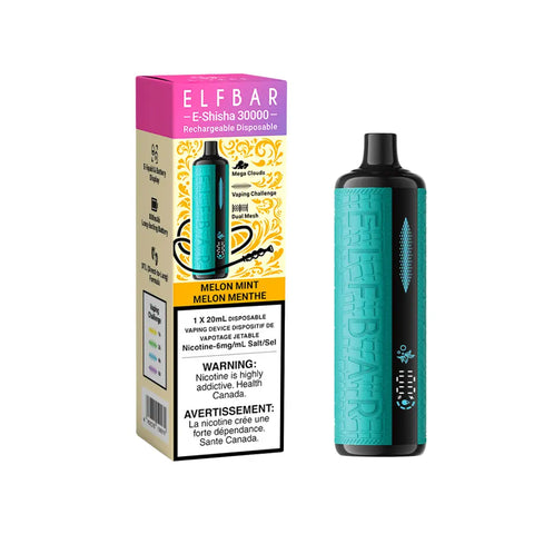 Elf Bar E-Shisha Disposable | Vape Cloud Canada Smoke Arsenal Melon Mint 38.99  Vape Cloud