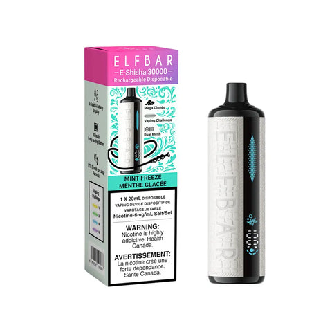 Elf Bar E-Shisha Disposable | Vape Cloud Canada Smoke Arsenal Mint Freeze 38.99  Vape Cloud