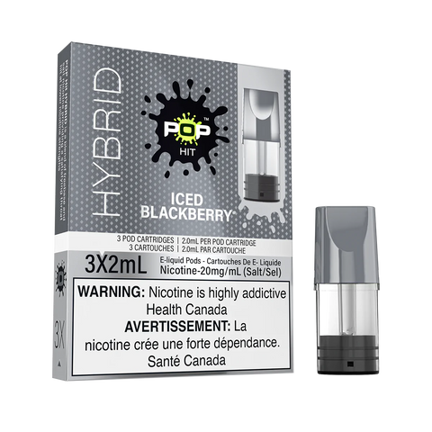 Pop Pods Hybrid | Vape Cloud Canada Smoke Arsenal 20mg ON Tax / Iced Blackberry 21.99 Vape Cloud
