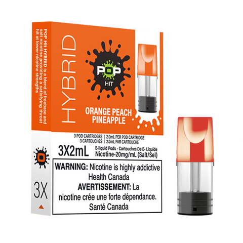 Pop Pods Hybrid | Vape Cloud Canada Smoke Arsenal 20mg ON Tax / Orange Peach Pineapple 21.99 Vape Cloud