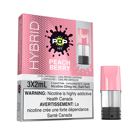 Pop Pods Hybrid | Vape Cloud Canada Smoke Arsenal 20mg ON Tax / Peach Berry 21.99 Vape Cloud
